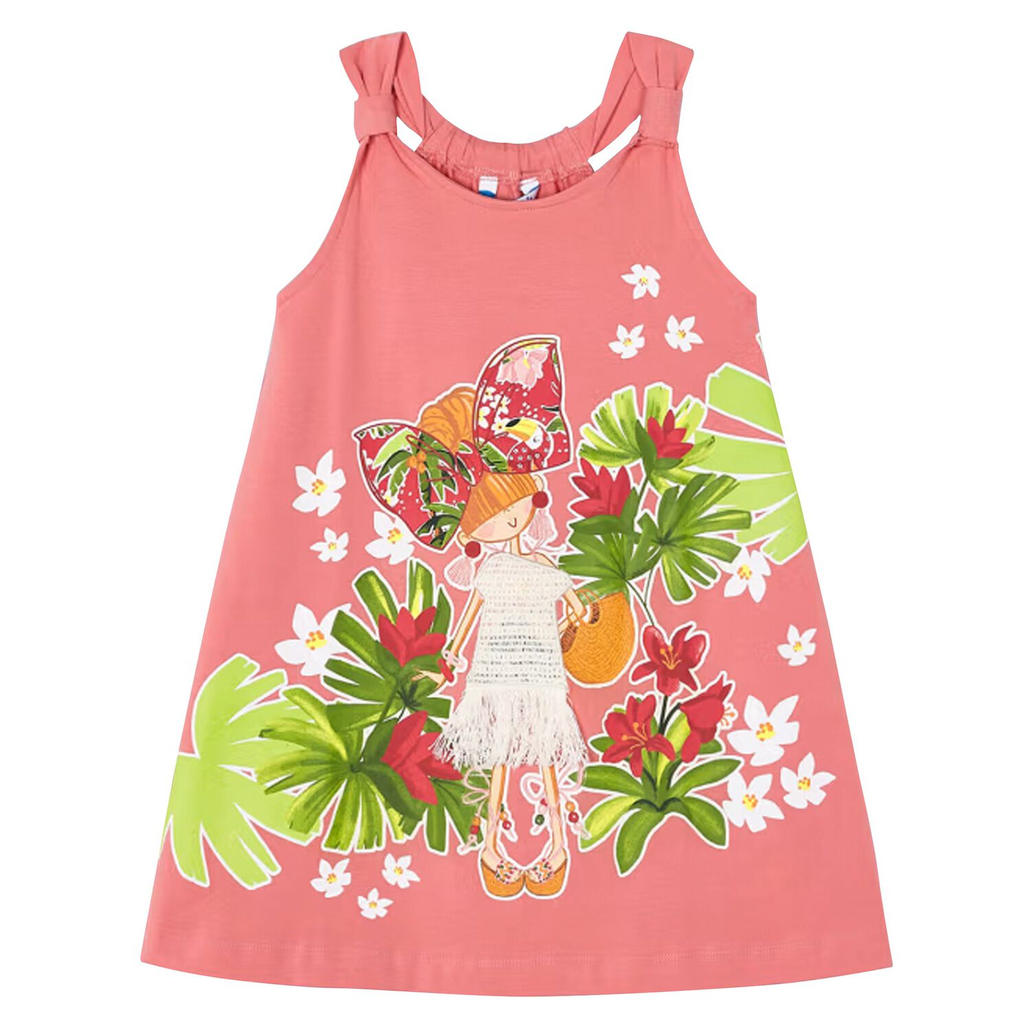 Girls Pink Dress, 1, hi-res image number null