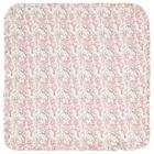Baby Girls White & Pink Africa Blanket, 1, hi-res
