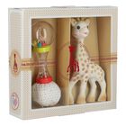 Giraffe Baby Teether & Rattle Set, 1, hi-res