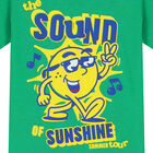 Boys Green Sun T-Shirt, 1, hi-res