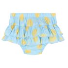 Baby Girls Blue Floral Dress Set, 1, hi-res