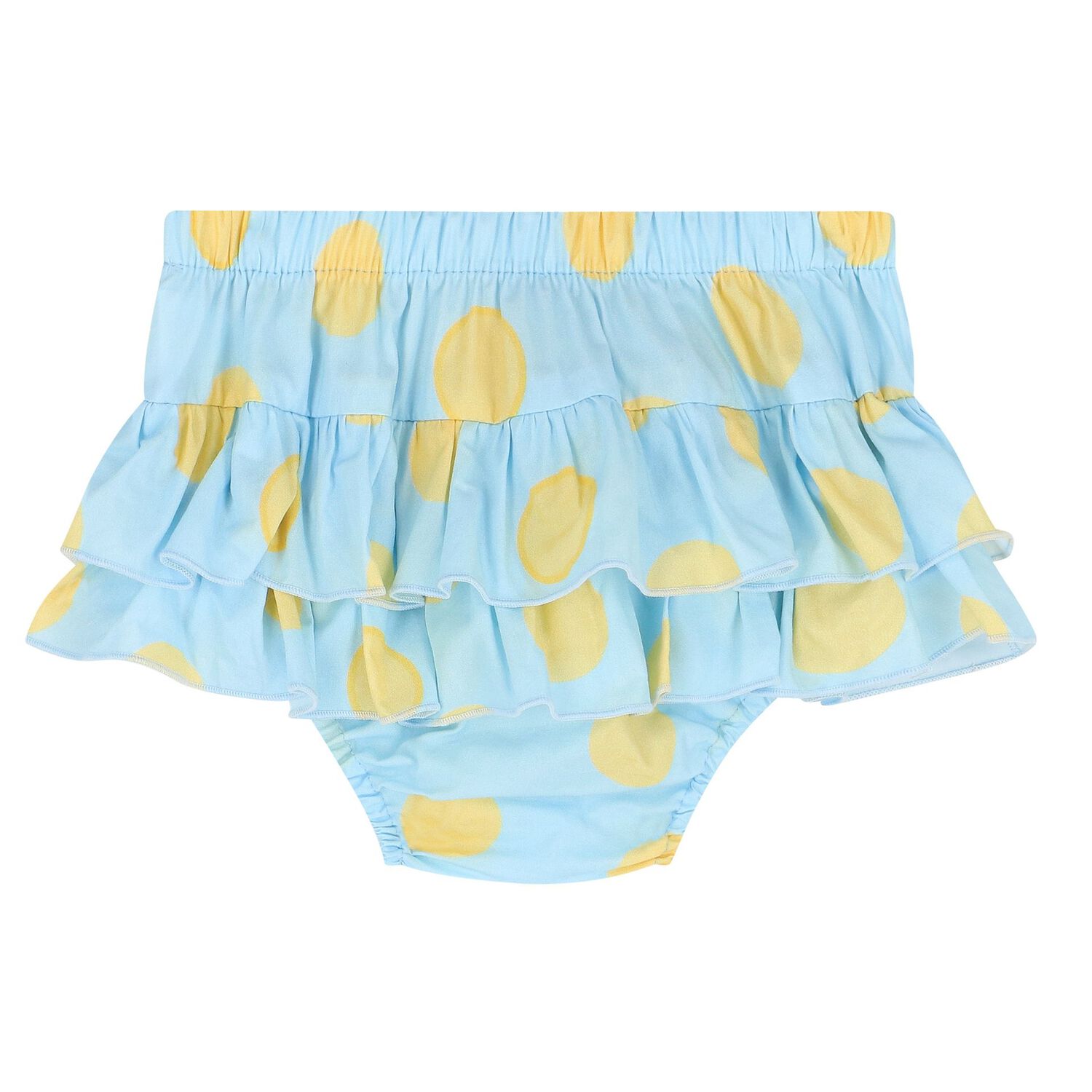 Baby Girls Blue Floral Dress Set, 1, hi-res