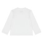 Younger Boys Black, Beige & White Logo Tracksuit Set, 1, hi-res