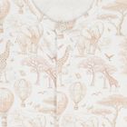 White & Beige Africa Babygrow Gift Set, 2, hi-res