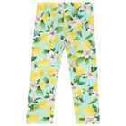 Girls Aqua Graphic Leggings Set, 1, hi-res