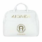 White & Gold Baby Changing Bag, 1, hi-res