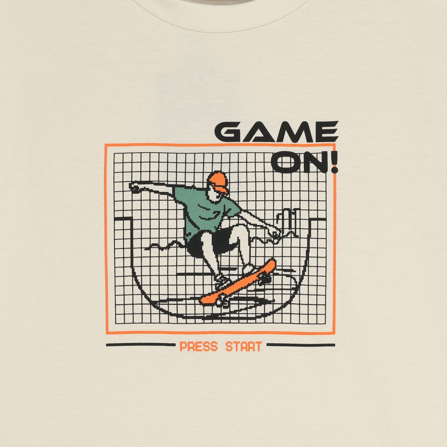 Boys Green & Beige T-Shirts ( 2 Pack ), 3, hi-res