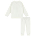 Ivory Teddy Bear Logo Tracksuit, 1, hi-res