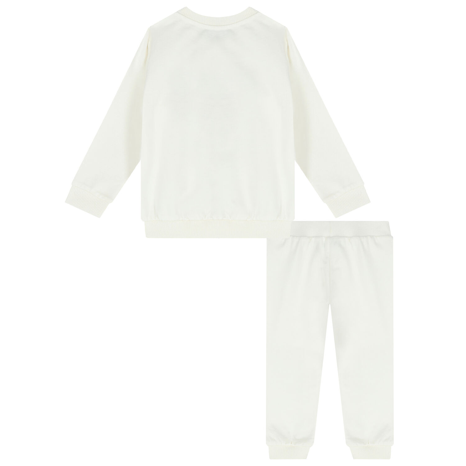 Ivory Teddy Bear Logo Tracksuit, 1, hi-res