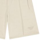 Boys Beige Logo Shorts, 1, hi-res