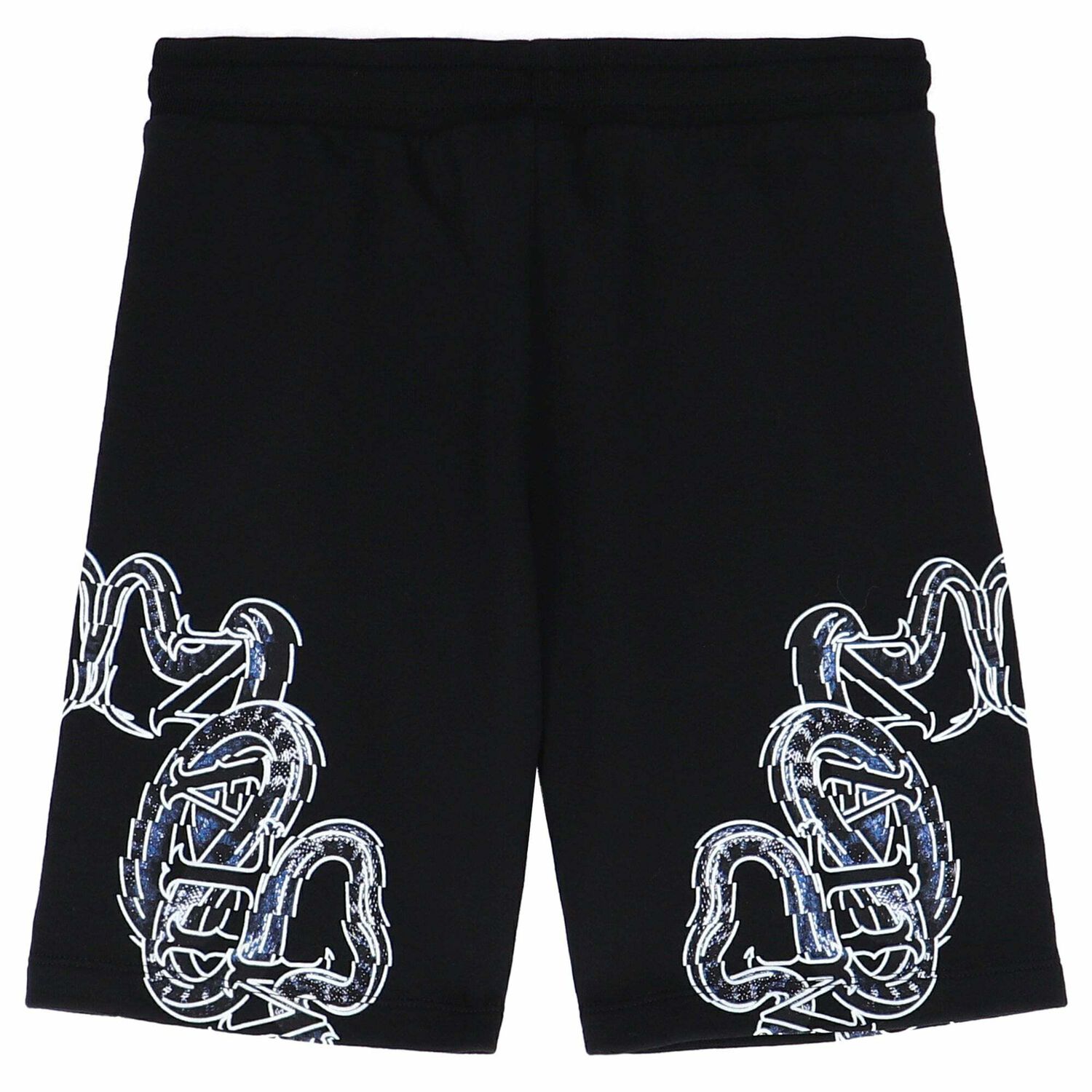 Boys Black Printed Shorts, 1, hi-res image number null