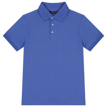 Boys Blue Polo Shirt