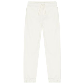 Girls Ivory Logo Joggers