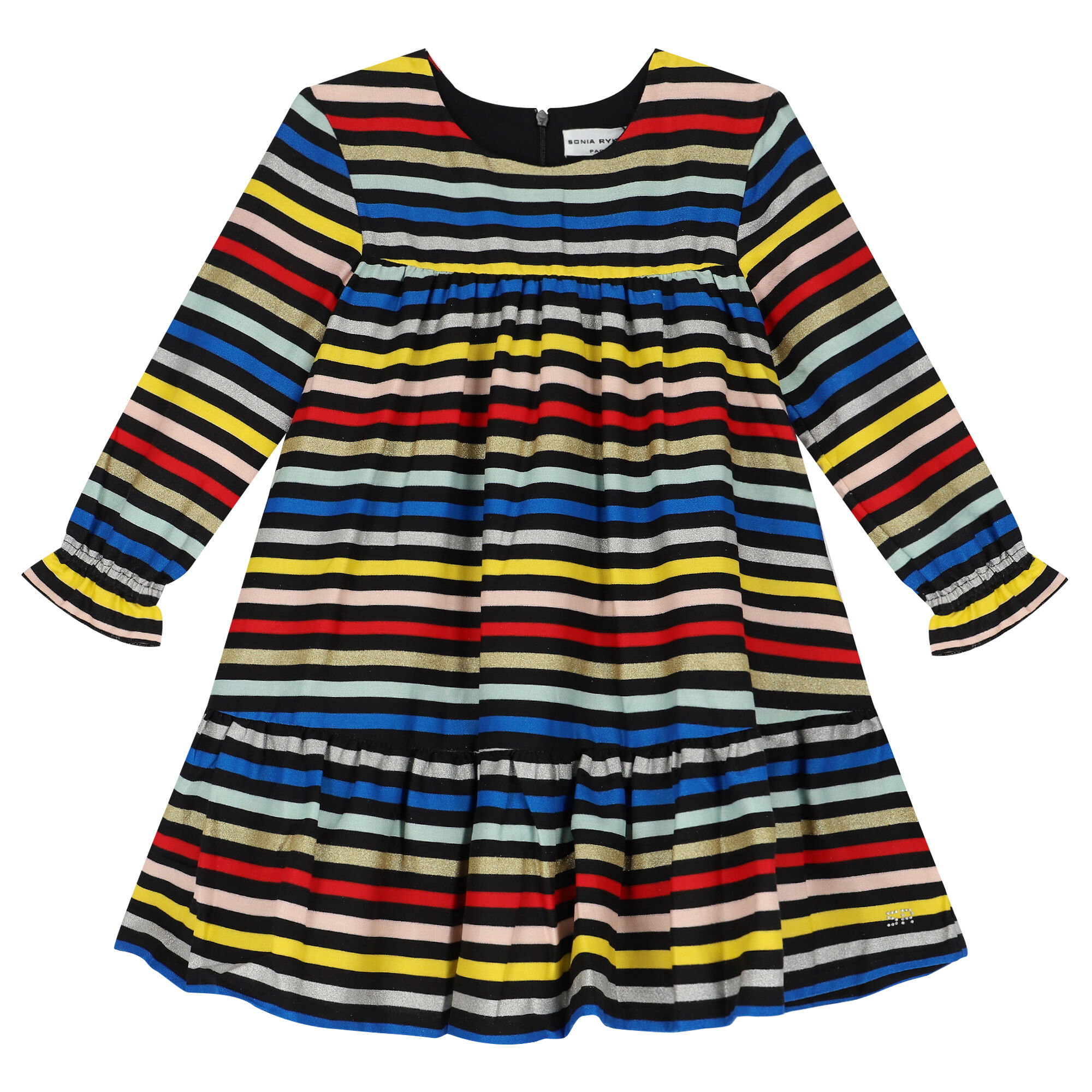 Sonia Rykiel Paris Girls Striped Dress Junior Couture UK