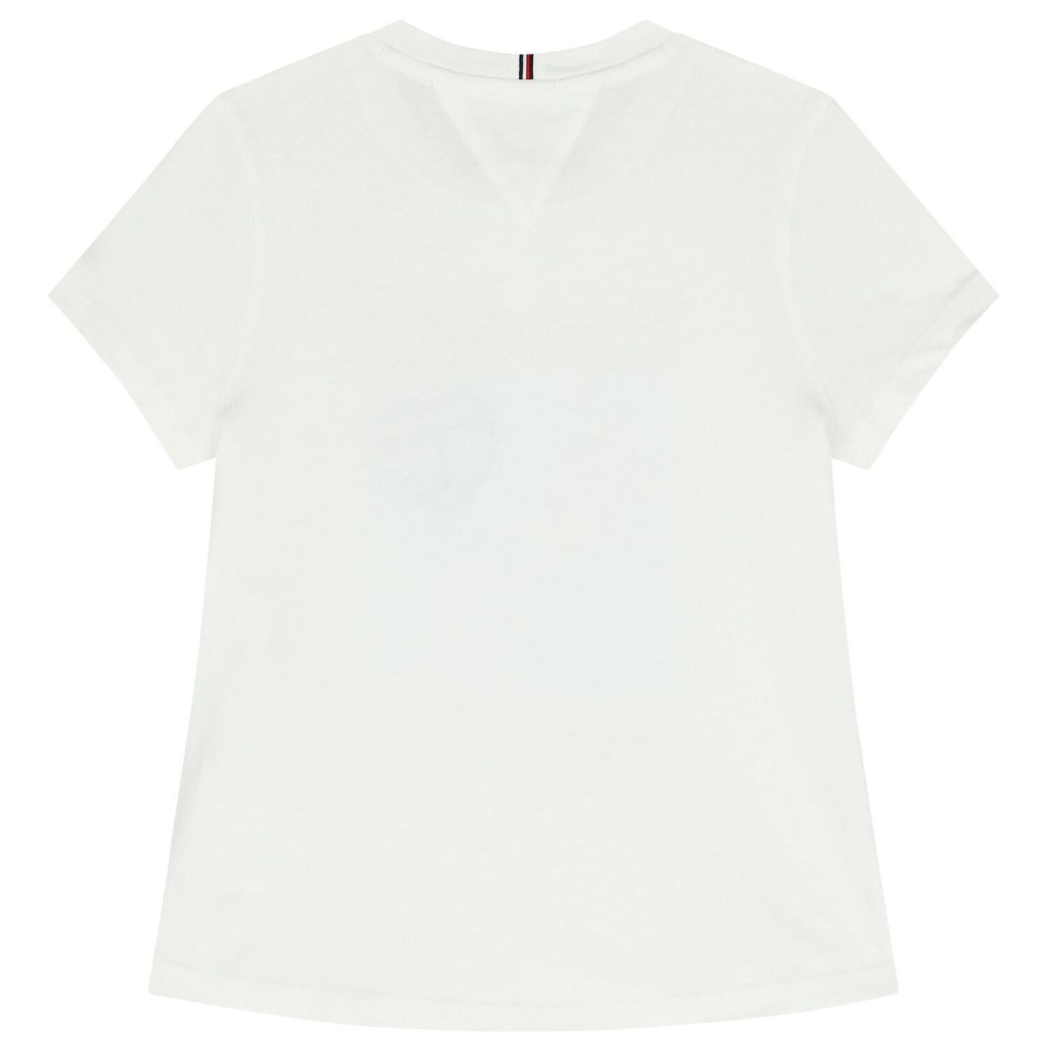 Girls White Logo T-Shirt, 2, hi-res image number null