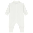White Check Romper Gift Set, 1, hi-res