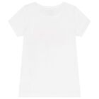 Baby Girls White & Pink Logo Leggings Set, 1, hi-res