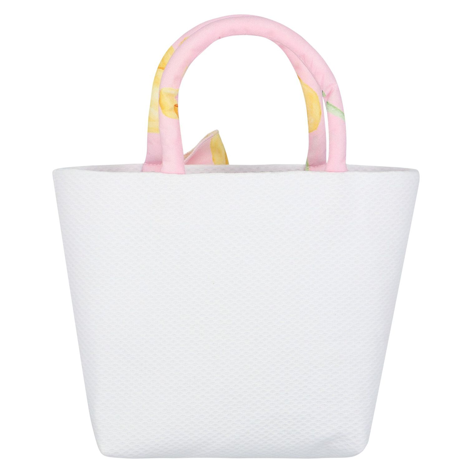 Girls Pink & Ivory Bow Hand Bag, 1, hi-res image number null