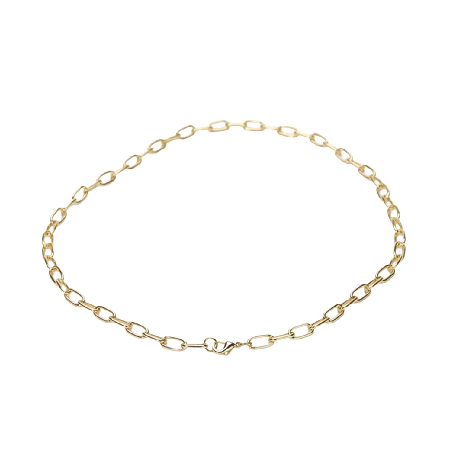 Girls Gold Charm Bare Necklace, 1, hi-res