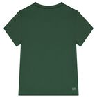 Boys Green Logo T-Shirt, 1, hi-res