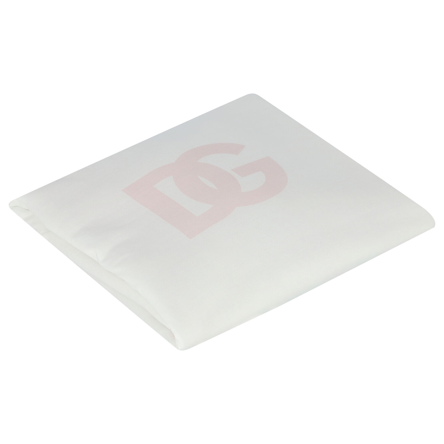 Baby Girls Pink & Ivory Logo Blanket, 1, hi-res