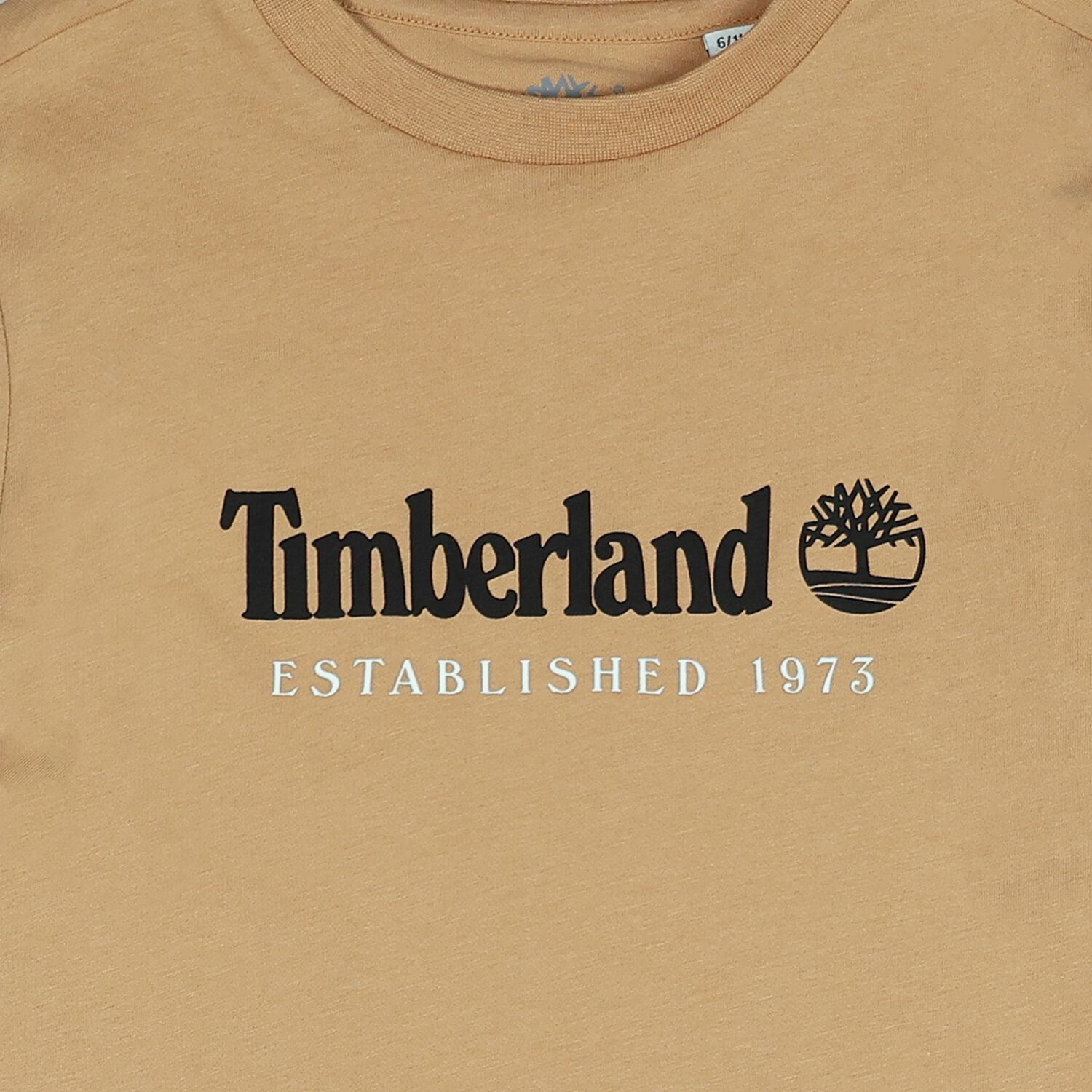 Boys Beige Logo T-Shirt, 2, hi-res