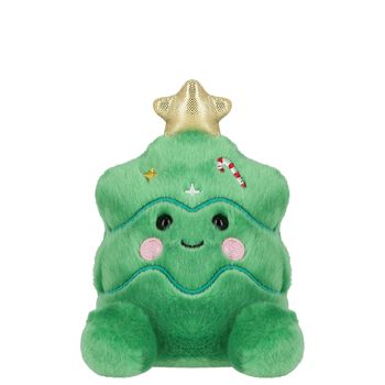 Green & Gold Christmas Tree Baby Soft Toy ( 12CM )
