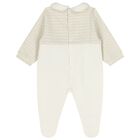 Ivory Logo Babygrow, 1, hi-res