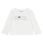 Younger Girls Pink & White Logo 3-Piece Tracksuit, 1, hi-res