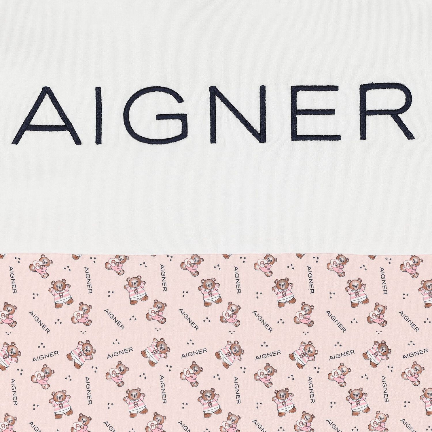 Baby Girls White & Pink Logo Blanket, 3, hi-res image number null