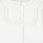 Girls White Babygrow, 1, hi-res