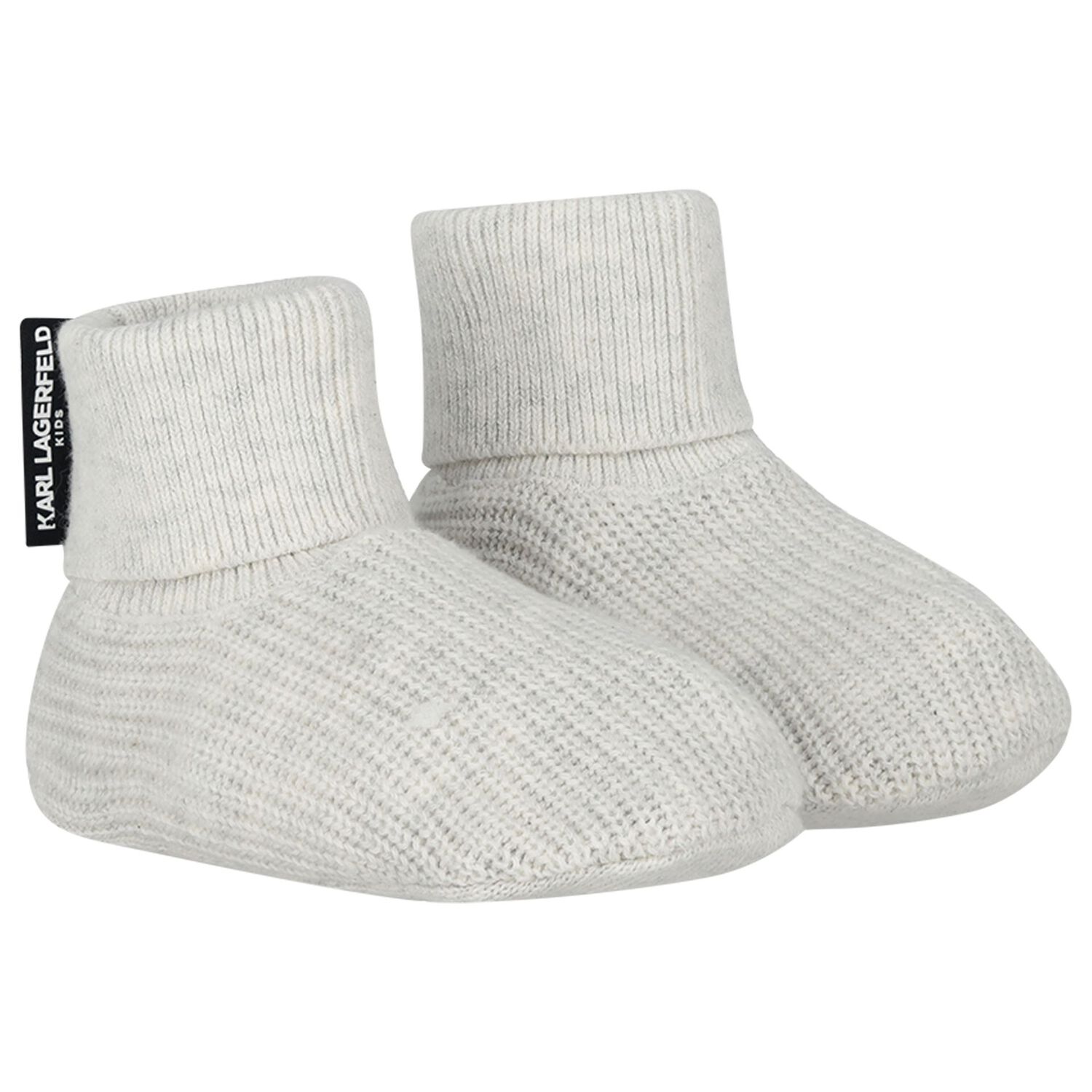Grey Hat & Bootie Ikonik Karl & Choupette Baby Gift Set, 1, hi-res