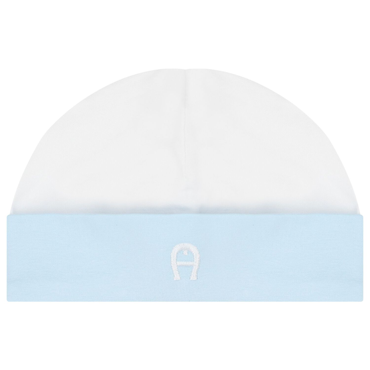 Boys Blue & White Babygrow, Hat & Bib Gift Set, 1, hi-res