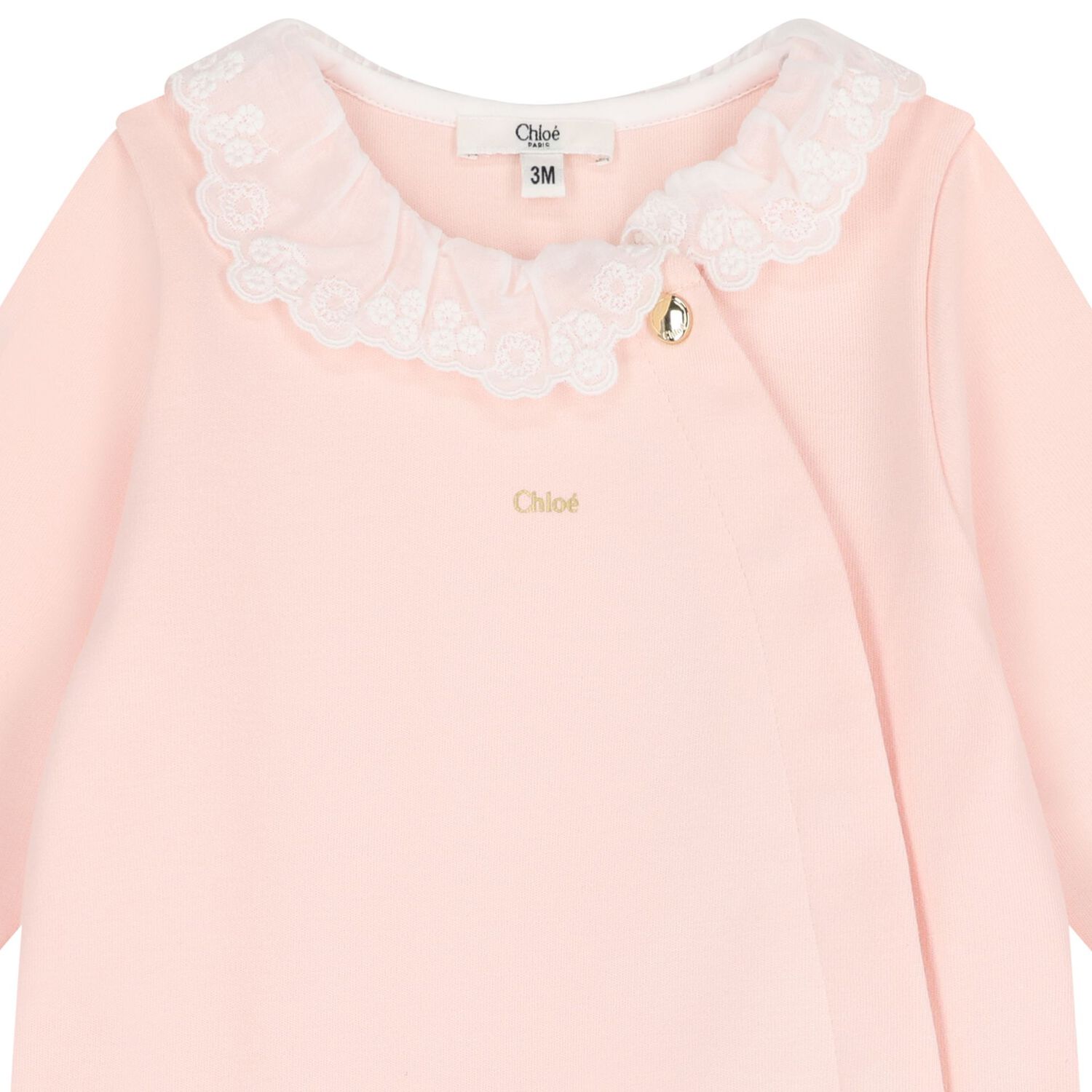 Baby Girls Pink & White Babygrow Gift Set , 2, hi-res