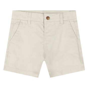 Younger Boys Beige Chino Shorts