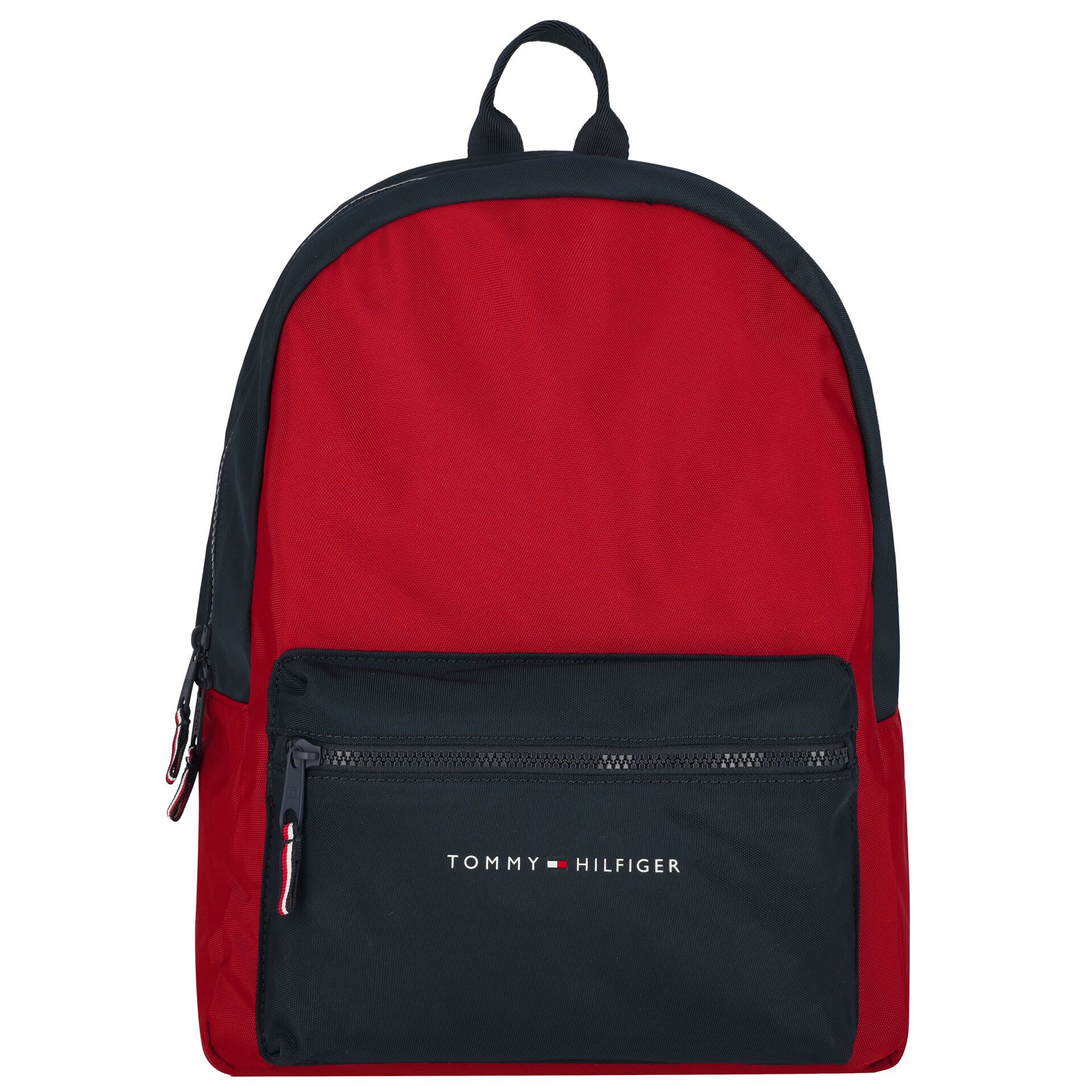 Tommy hilfiger backpack navy blue and red discount