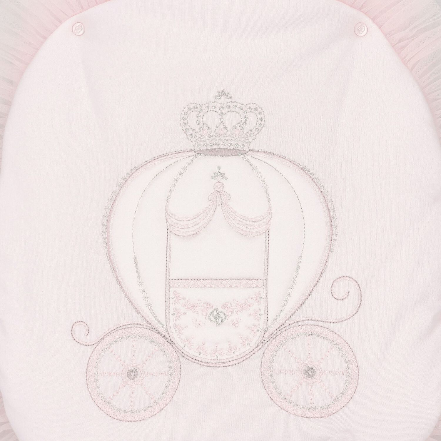 Baby Girls Pink Tulle Nest, 1, hi-res