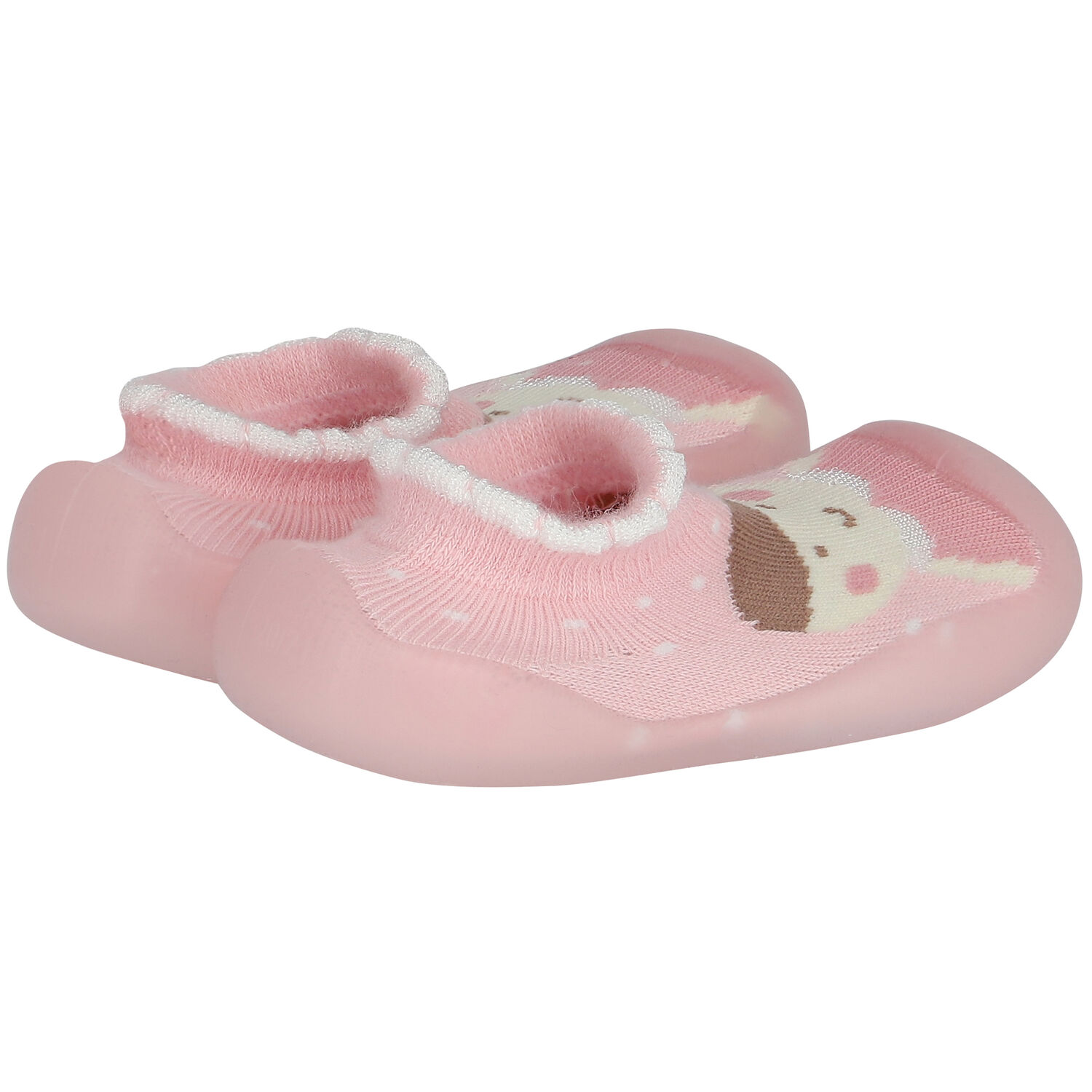 Baby Girls Pink Pre Walker Shoes, 1, hi-res