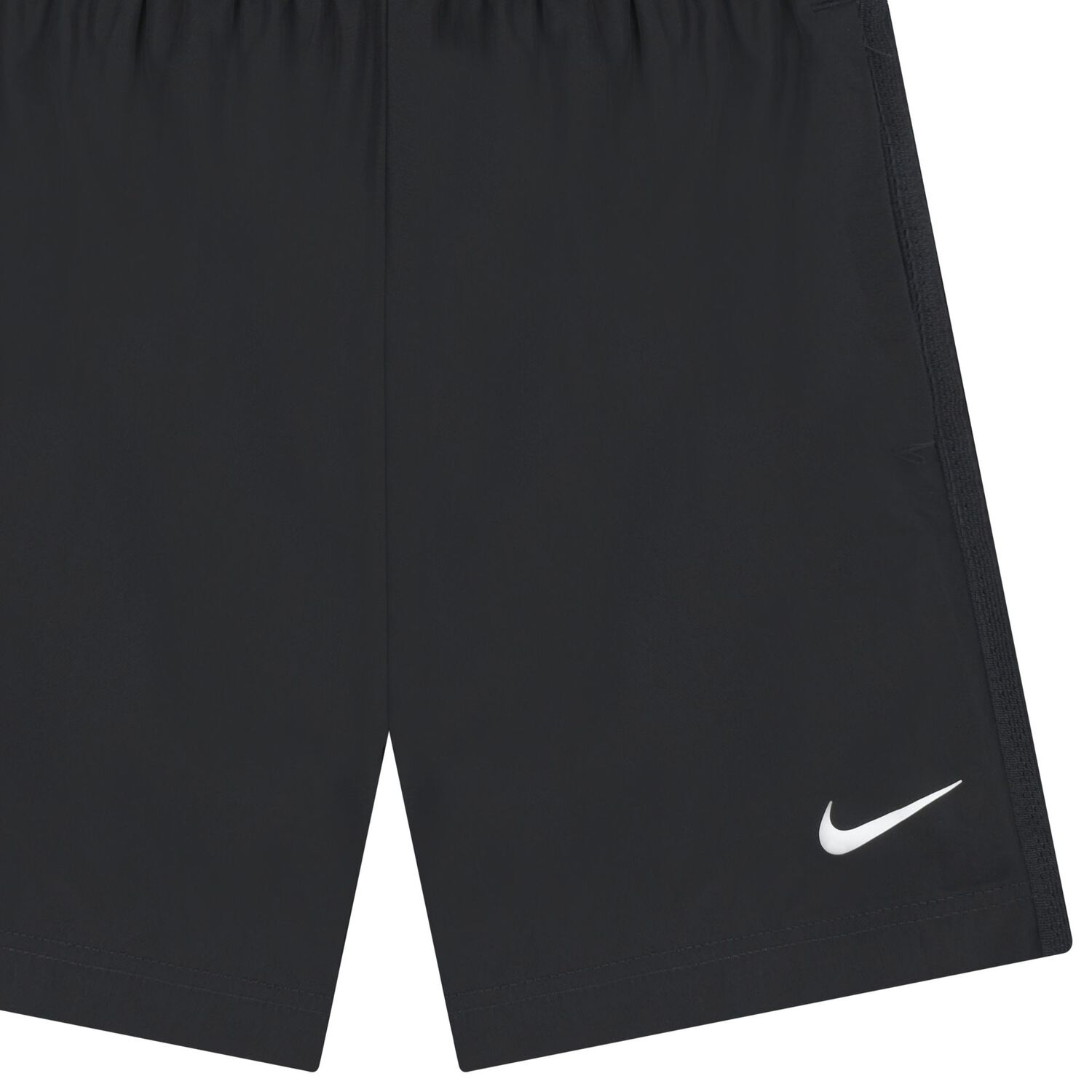 Boys Black Logo Dri-FIT Shorts, 2, hi-res