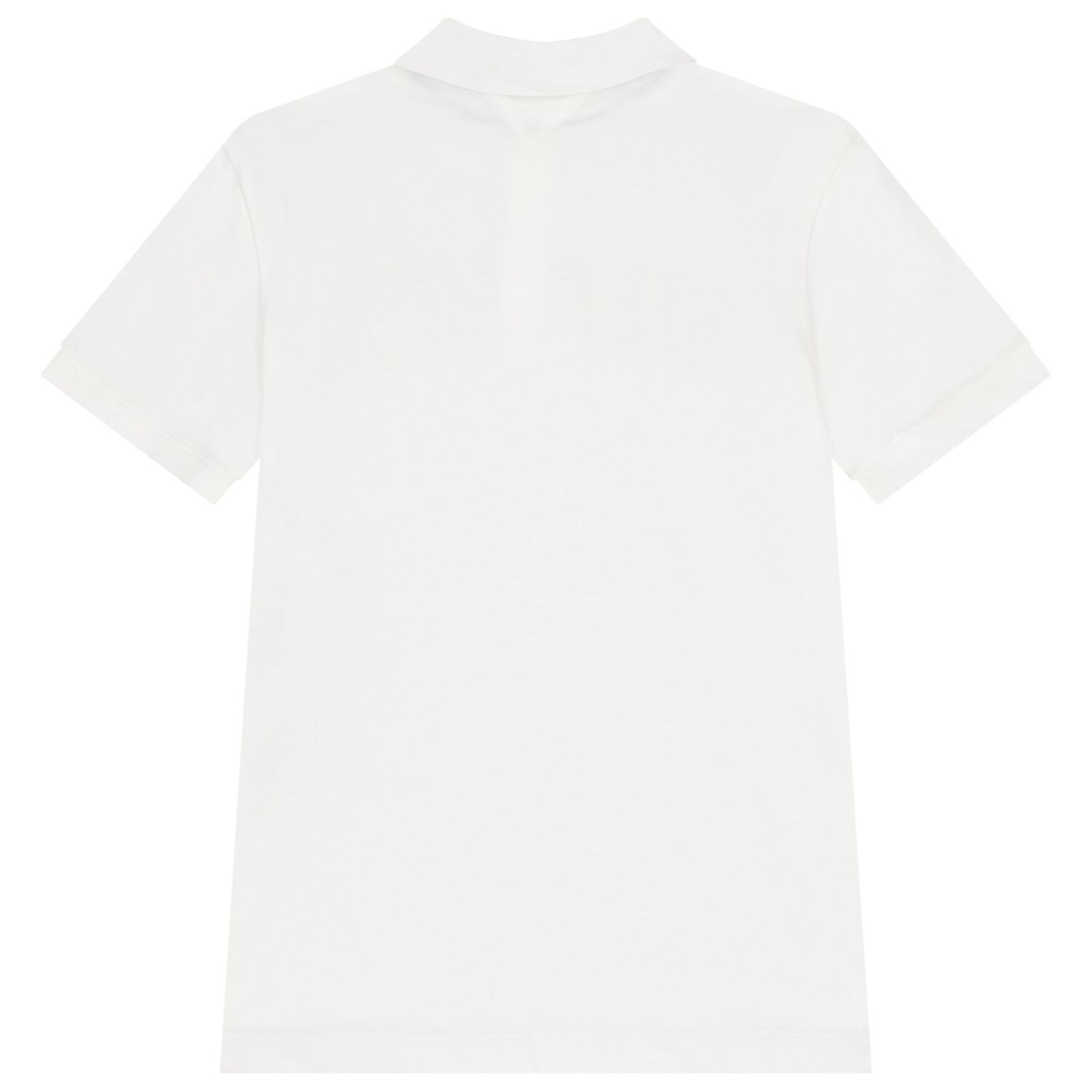 Boys White Logo Polo Shirt, 2, hi-res image number null