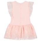 Younger Girls Pink Logo Bag Dress, 3, hi-res