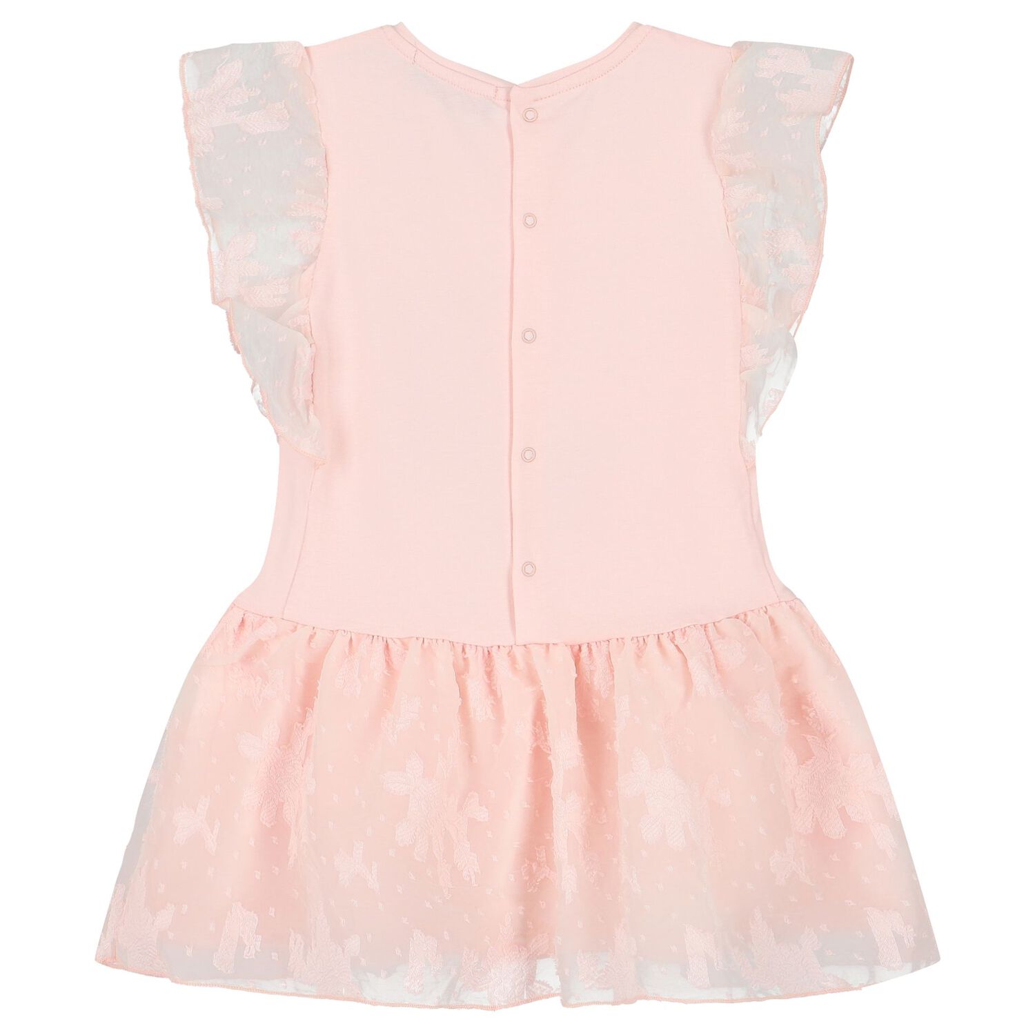 Younger Girls Pink Logo Bag Dress, 3, hi-res image number null