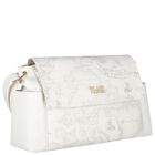 White Geo Map Baby Changing Bag, 3, hi-res