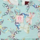 Girls Blue Butterflies Logo Dress , 2, hi-res