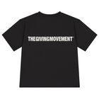 Black Oversized Fit Softskin Logo T-shirt, 3, hi-res