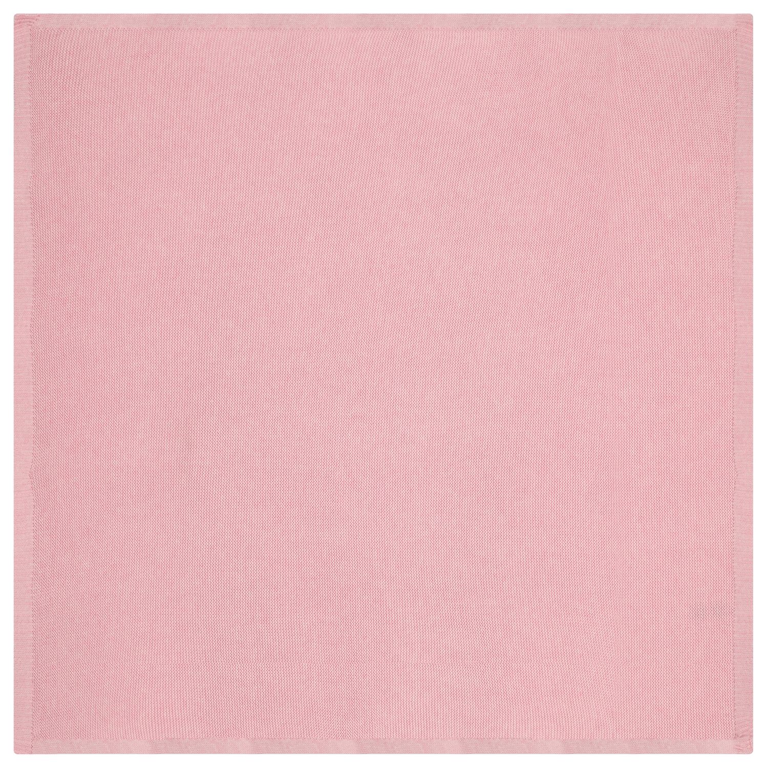 Baby Girls Pink Knitted Blanket, 2, hi-res image number null