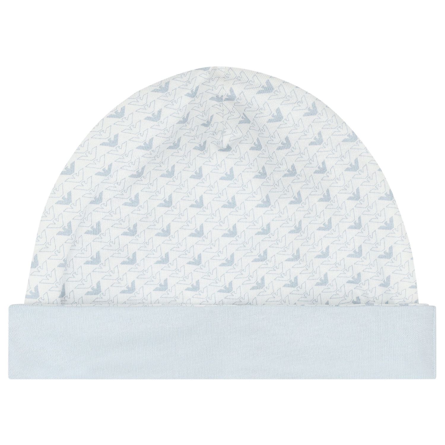 Baby Boys Blue Logo Babygrow Set, 3, hi-res