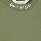 Boys Green Logo T-Shirt, 3, hi-res