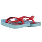 Boys Blue Marvel Logo Flip Flops, 1, hi-res