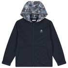 Boys Navy Blue & Blue Tracksuit Set (3 Piece), 1, hi-res